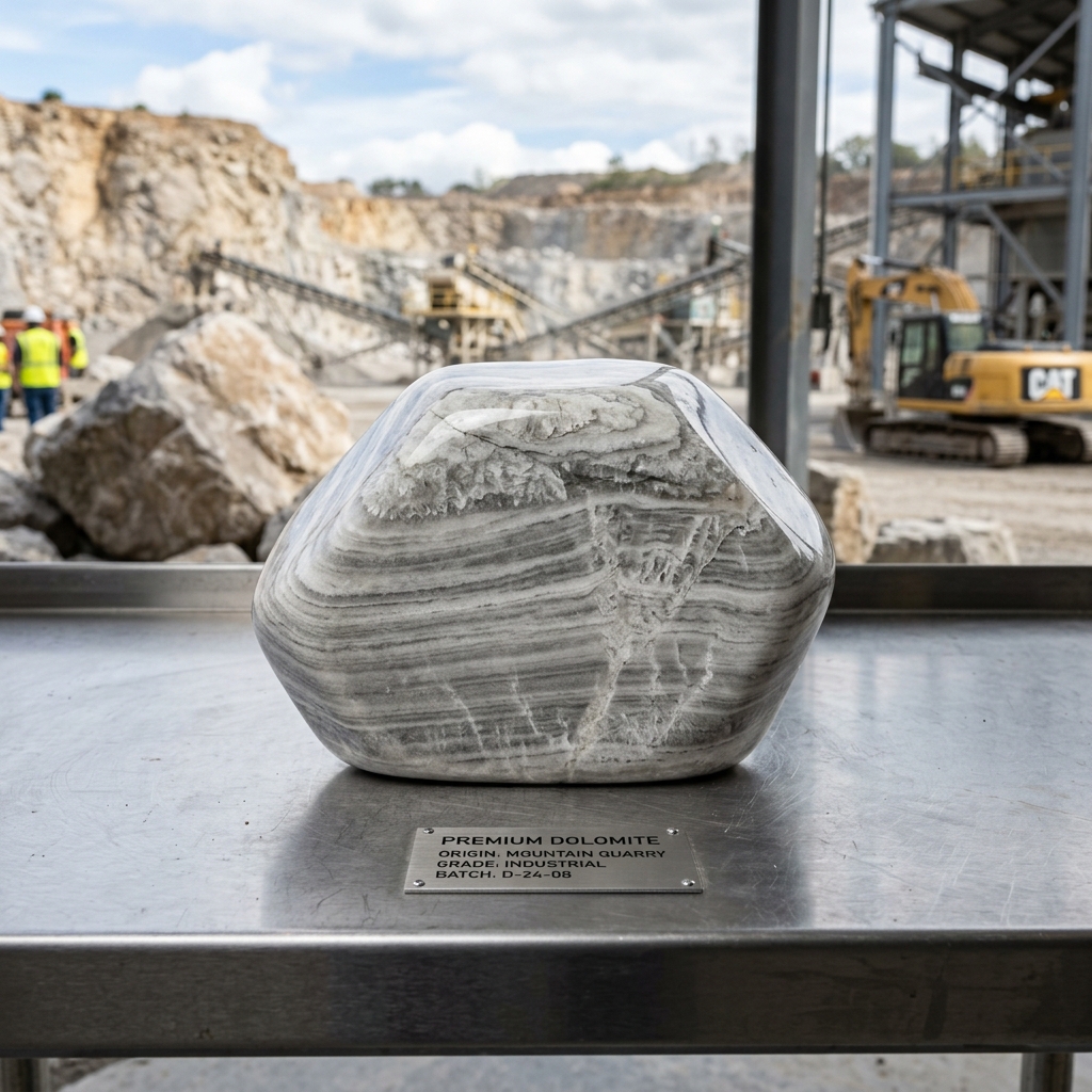 Dolomite supplied for industrial applications